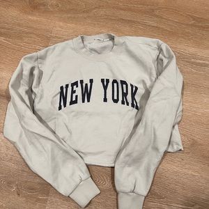 Brandy melville cropped sweatshirt